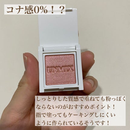 アイリッドニュアンス/UNMIX/単色アイシャドウを使ったクチコミ(2枚目)