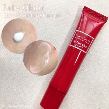 Ruby Gloria リッチモイスチュアクリーム/ToyLaBO/フェイスクリームを使ったクチコミ（3枚目）