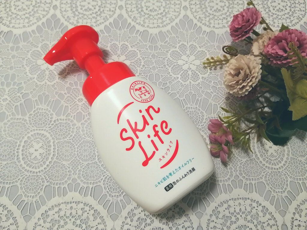 薬用泡のふんわり洗顔/スキンライフ/泡洗顔を使ったクチコミ(1枚目)