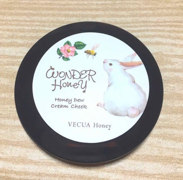 ワンダーハニー 蜜頬白うさぎチーク/VECUA Honey/ジェル・クリームチークを使ったクチコミ（1枚目）