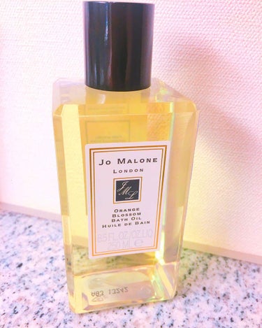 オレンジブロッサム バスオイル/Jo MALONE LONDON/入浴剤を使ったクチコミ（1枚目）