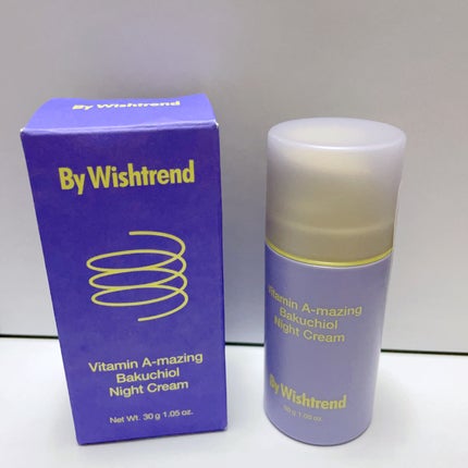 ビタミンA-mazingバクチオールナイトクリーム/By Wishtrend/フェイスクリームを使ったクチコミ(1枚目)
