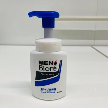 メンズビオレ 泡タイプ洗顔のクチコミ「今回ご紹介するのは"kao"「MEN"s Bior'e 泡タイプ洗顔料」です。


男性が気に.....」（1枚目）