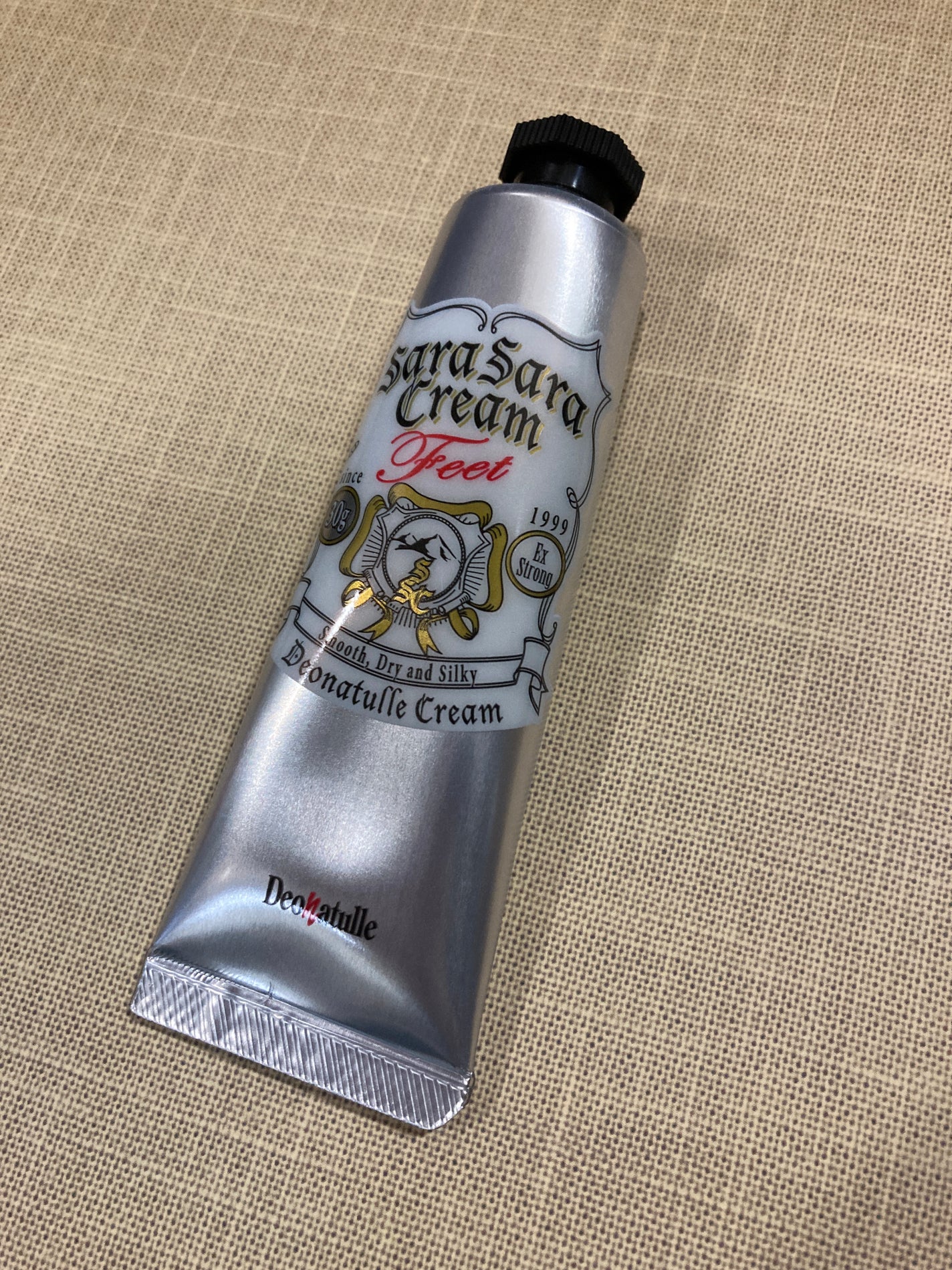 薬用足指さらさらクリーム/デオナチュレ/デオドラント・制汗剤を使ったクチコミ(1枚目)