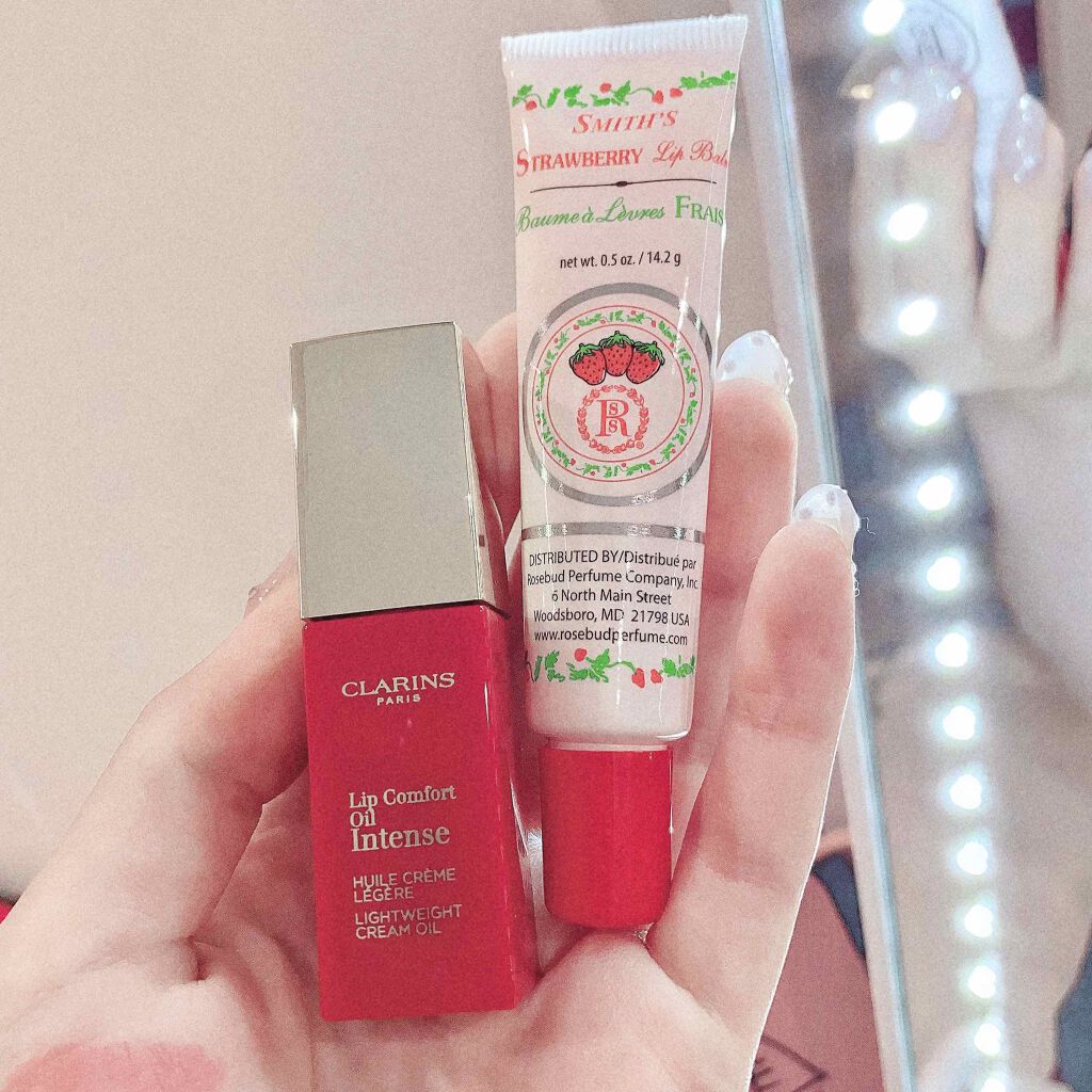 ROSEBUD ストロベリーリップバーム/ROSEBUD/リップケアを使ったクチコミ（2枚目）