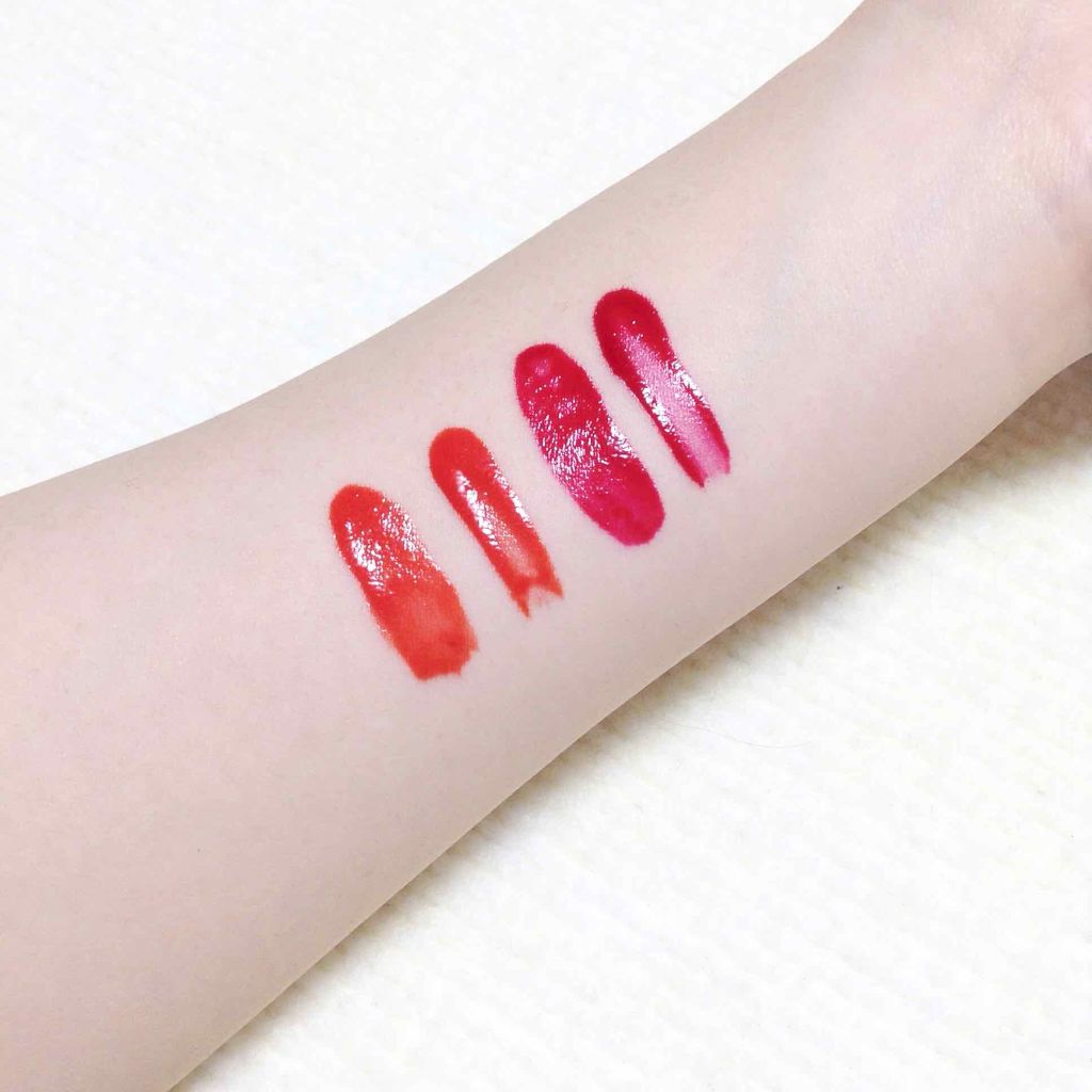 カラフルドローイング ディアダーリン ウォータージェルティント/ETUDE/リップグロスを使ったクチコミ（3枚目）