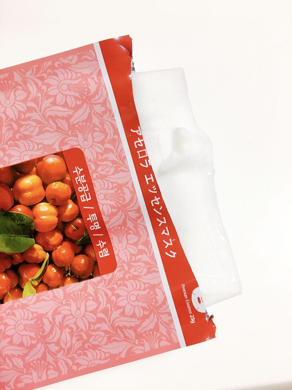 アセロラ・エッセンスマスク/MJ-Care/シートマスク・パックを使ったクチコミ（2枚目）