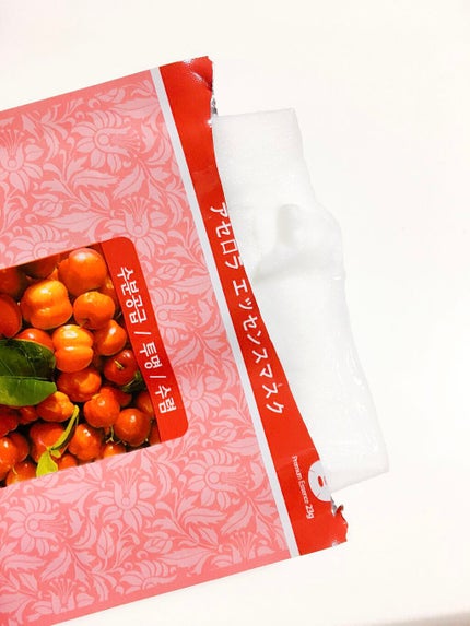 アセロラ・エッセンスマスク/MJ-Care/シートマスク・パックを使ったクチコミ(2枚目)