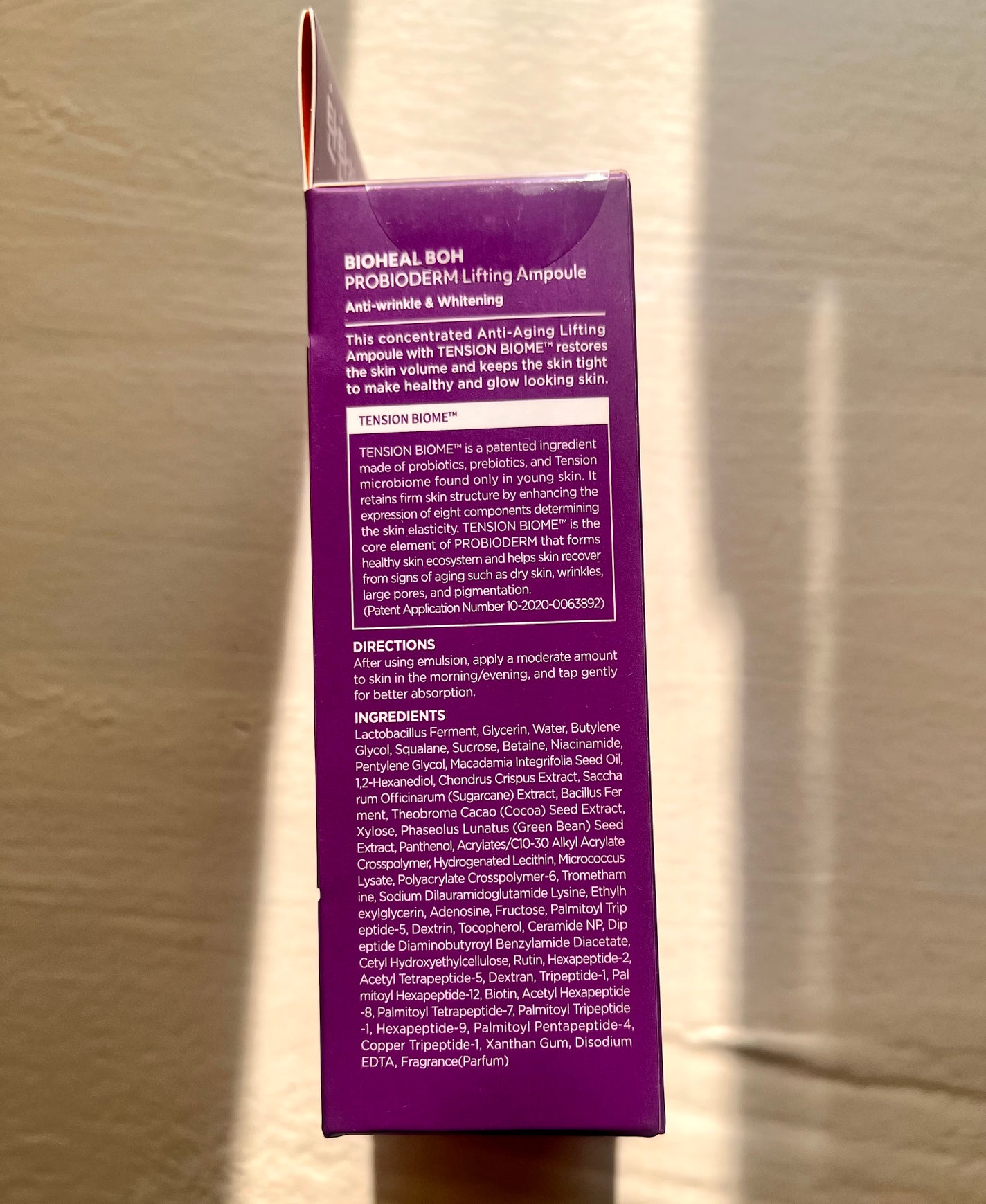 プロバイオダーム リフティングアンプル/BIOHEAL BOH/美容液を使ったクチコミ(3枚目)