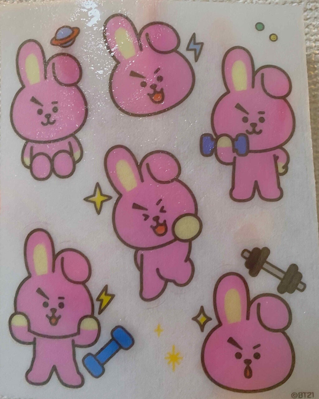 BT21 l MEDIHEAL COOKY ポイントパッチ/MEDIHEAL/シートマスク・パックを使ったクチコミ(3枚目)