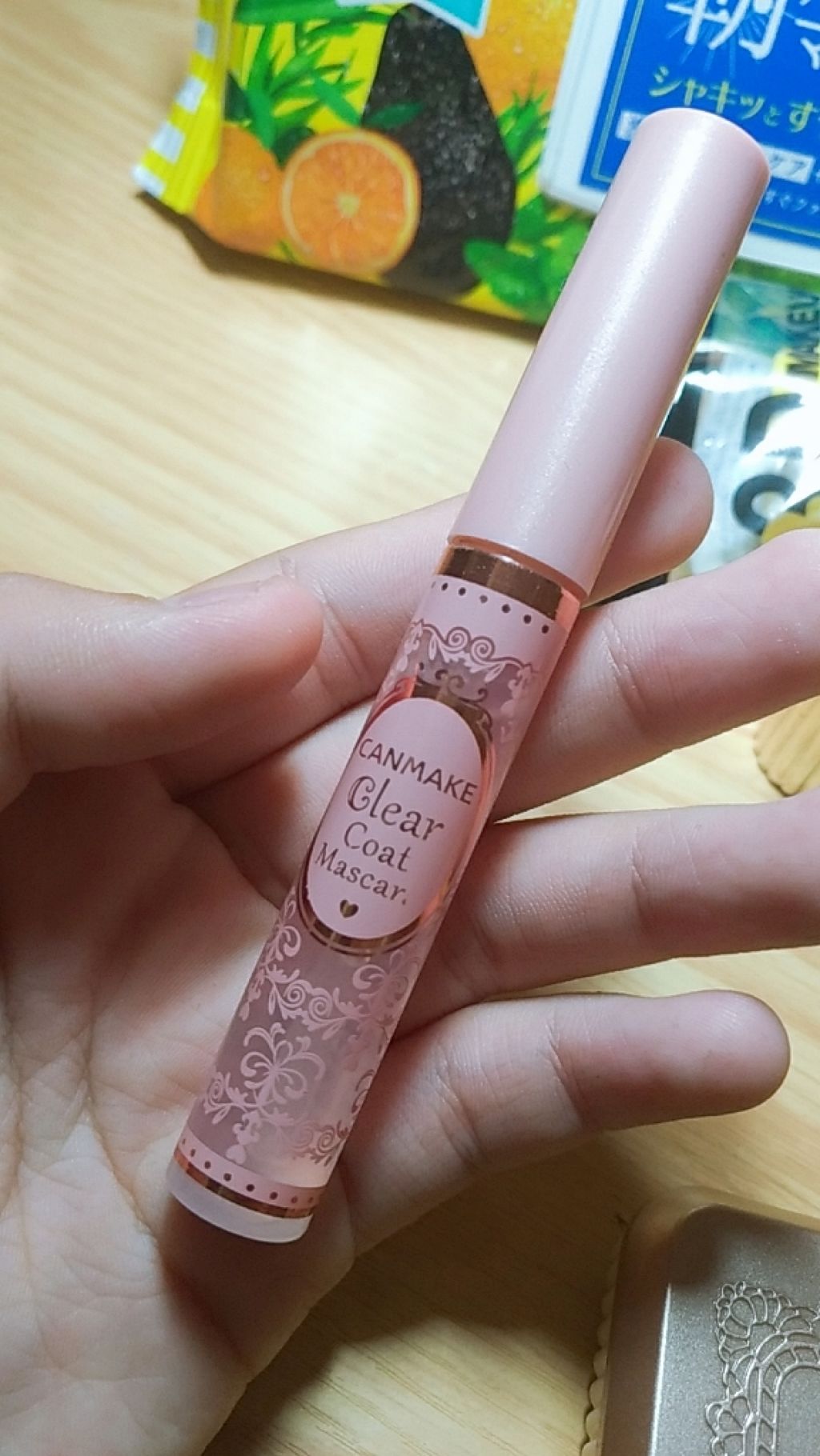 クリアコートマスカラ/キャンメイク/マスカラトップコートを使ったクチコミ（3枚目）