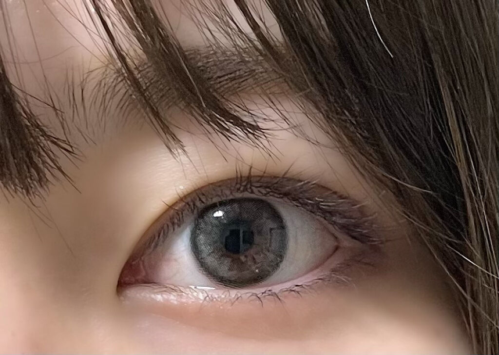 ViVi Ring 1day グレー/OLENS/ワンデー（１DAY）カラコンを使ったクチコミ（2枚目）