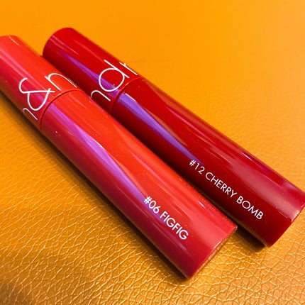 ジューシーラスティングティント/rom&nd/リップティントを使ったクチコミ(1枚目)