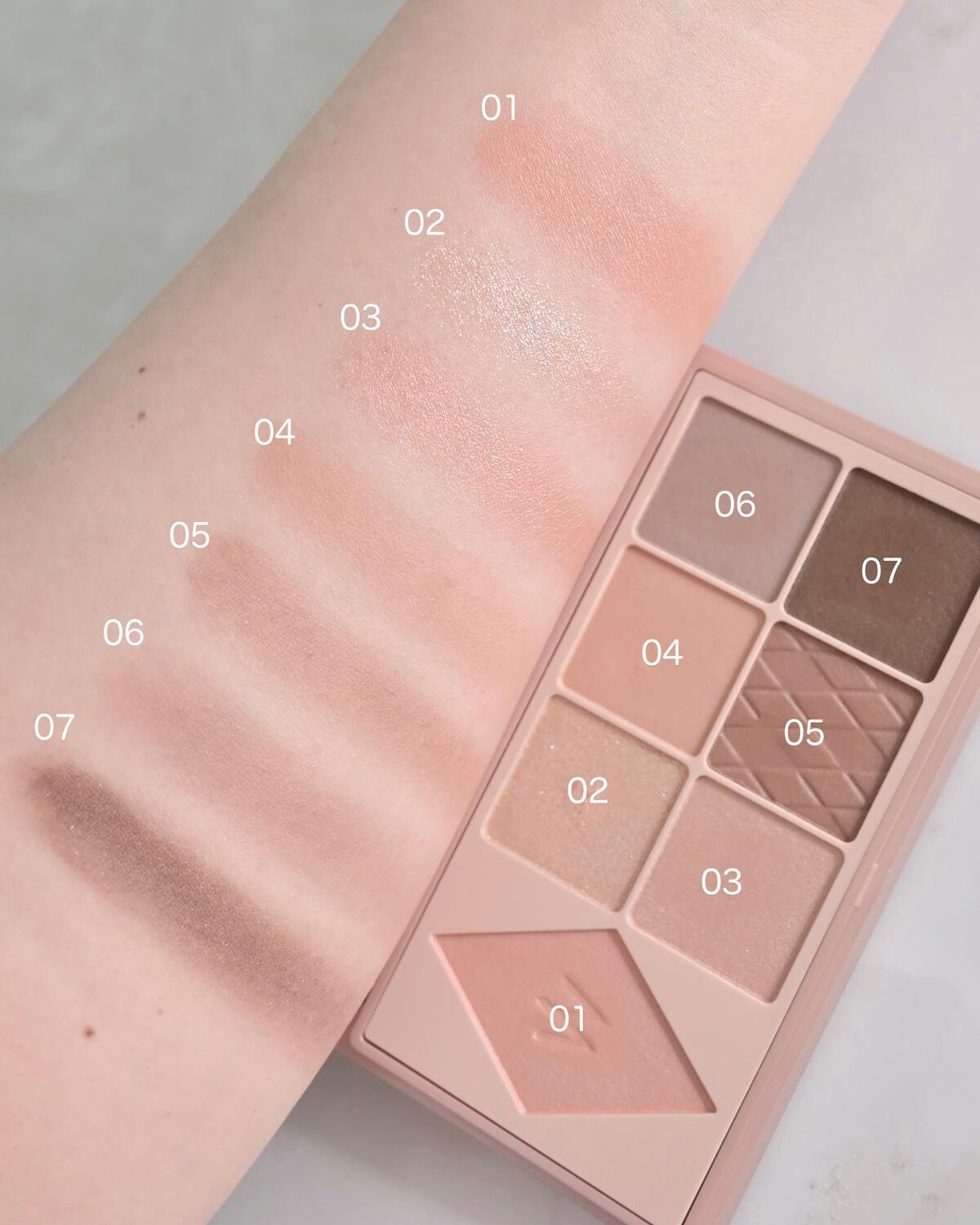 ウォンジョンヨ W デイリームードアップパレット /Wonjungyo/アイシャドウパレットを使ったクチコミ(1枚目)