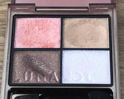 シアーコントラストアイズ/LUNASOL/アイシャドウパレットを使ったクチコミ(2枚目)