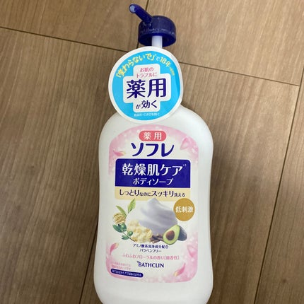 乾燥肌ケア ボディソープ/薬用ソフレ/ボディソープを使ったクチコミ(1枚目)
