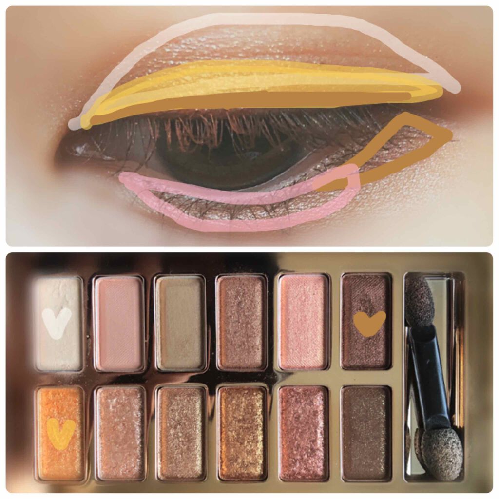 バレンタインボックス/VAVI MELLO/アイシャドウパレットを使ったクチコミ（3枚目）