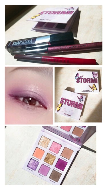 STORMI MINI PALETTE/Kylie Cosmetics/パウダーアイシャドウを使ったクチコミ（1枚目）