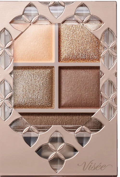 パノラマデザイン アイパレット PK-7 グレージュピンク/Visée/アイシャドウパレットを使ったクチコミ（1枚目）