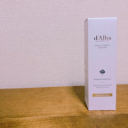 ダルバ ホワイトトリュフファーストスプレーセラム/ダルバ/ミスト状化粧水を使ったクチコミ(2枚目)