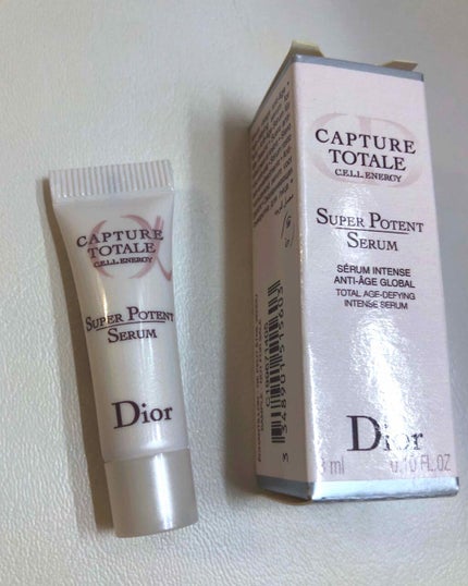 【旧】カプチュール トータル セル ENGY スーパー セラム/Dior/美容液を使ったクチコミ(1枚目)