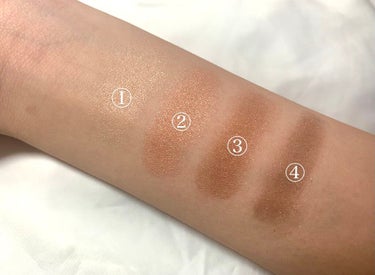 UR GLAM　VELVET EYE COLOR PALETTE ピュアブラウン/U R GLAM/アイシャドウパレットを使ったクチコミ（2枚目）