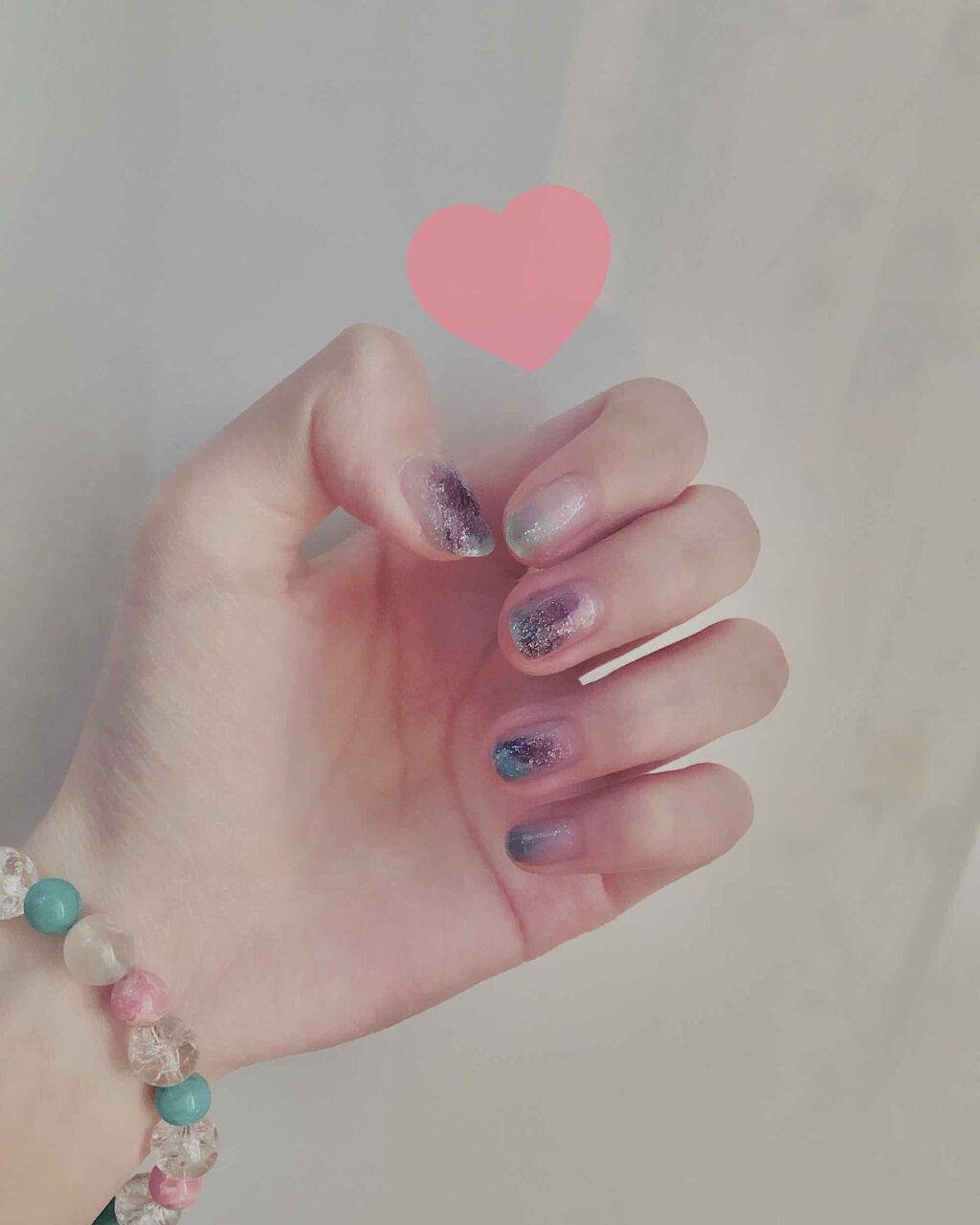 マイメロ ネイル/DAISO/マニキュアを使ったクチコミ（1枚目）