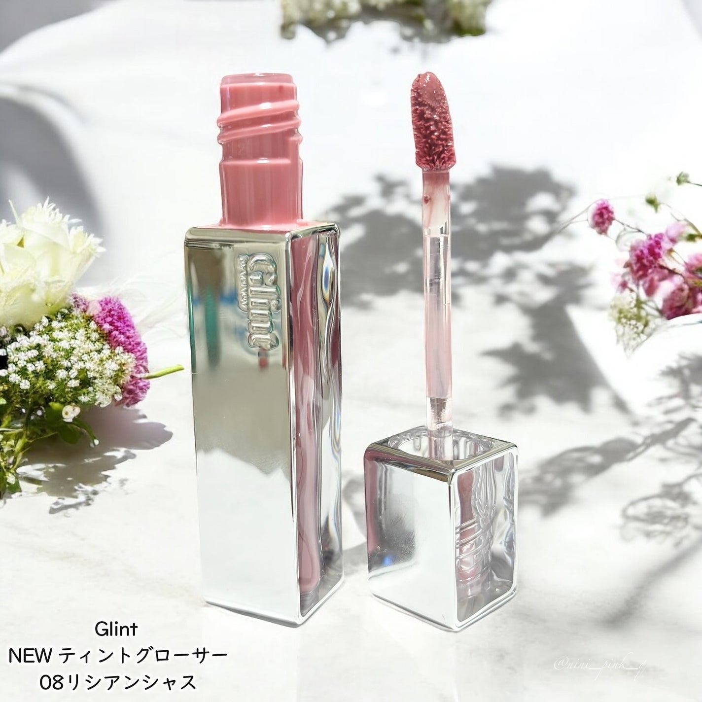 マーブルベイクドハイライター/Glint/パウダーハイライトを使ったクチコミ(7枚目)