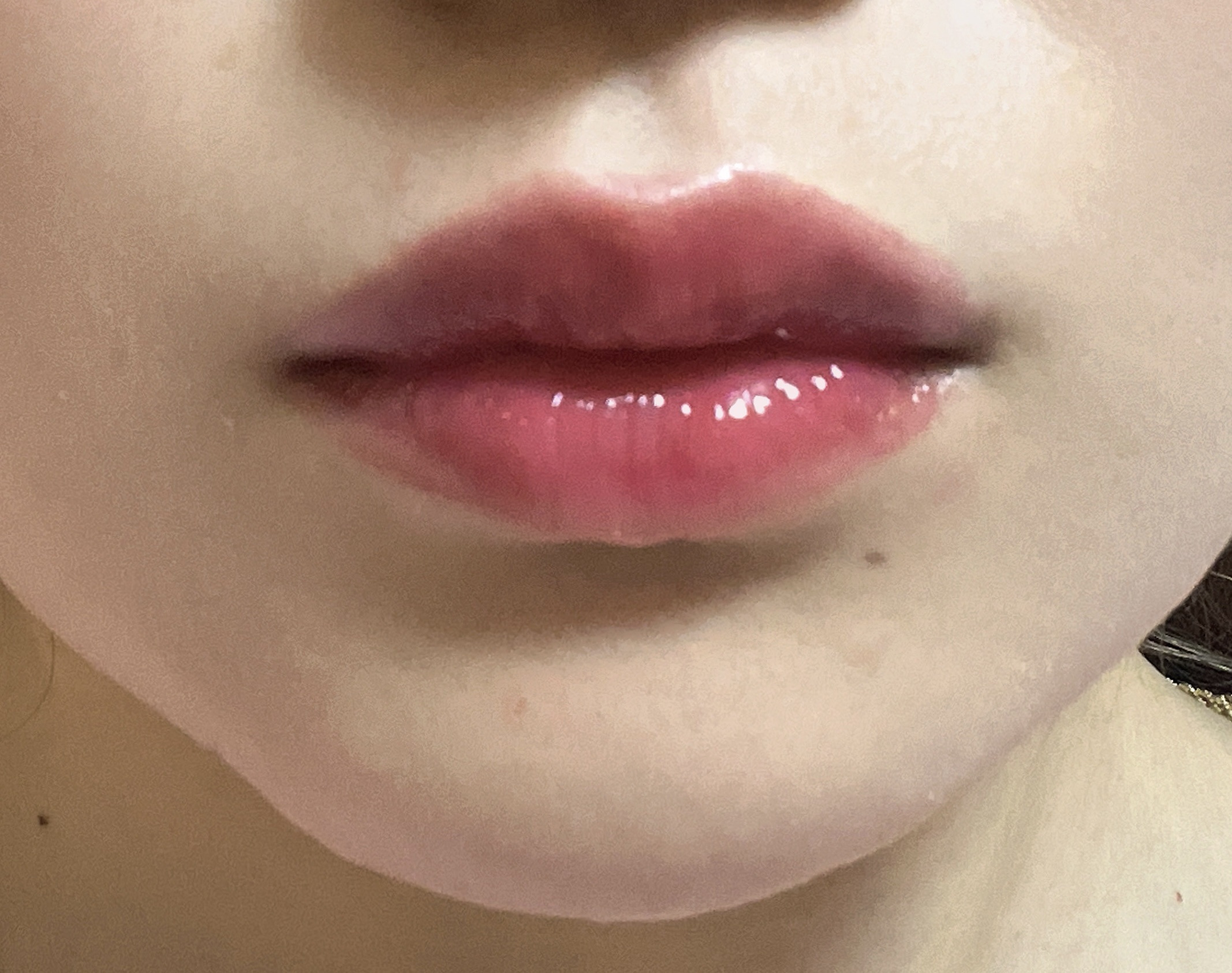 ゲットイットティントグレーズバーム/TONYMOLY/リップティントを使ったクチコミ（2枚目）