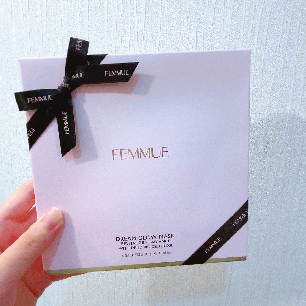 ドリームグロウマスク RR（透明感・キメ）/FEMMUE/シートマスク・パックを使ったクチコミ（1枚目）