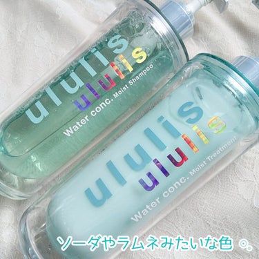 ウォーターコンク モイストシャンプー/ヘアトリートメント/ululis/シャンプー・コンディショナーを使ったクチコミ（2枚目）