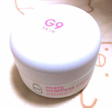 WHITE WHIPPING CREAM(ウユクリーム)/G9SKIN/化粧下地を使ったクチコミ（1枚目）