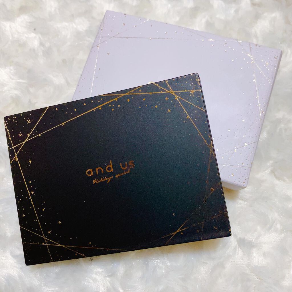 and us ウィンターコフレパレット/3COINS/メイクアップキットを使ったクチコミ（2枚目）