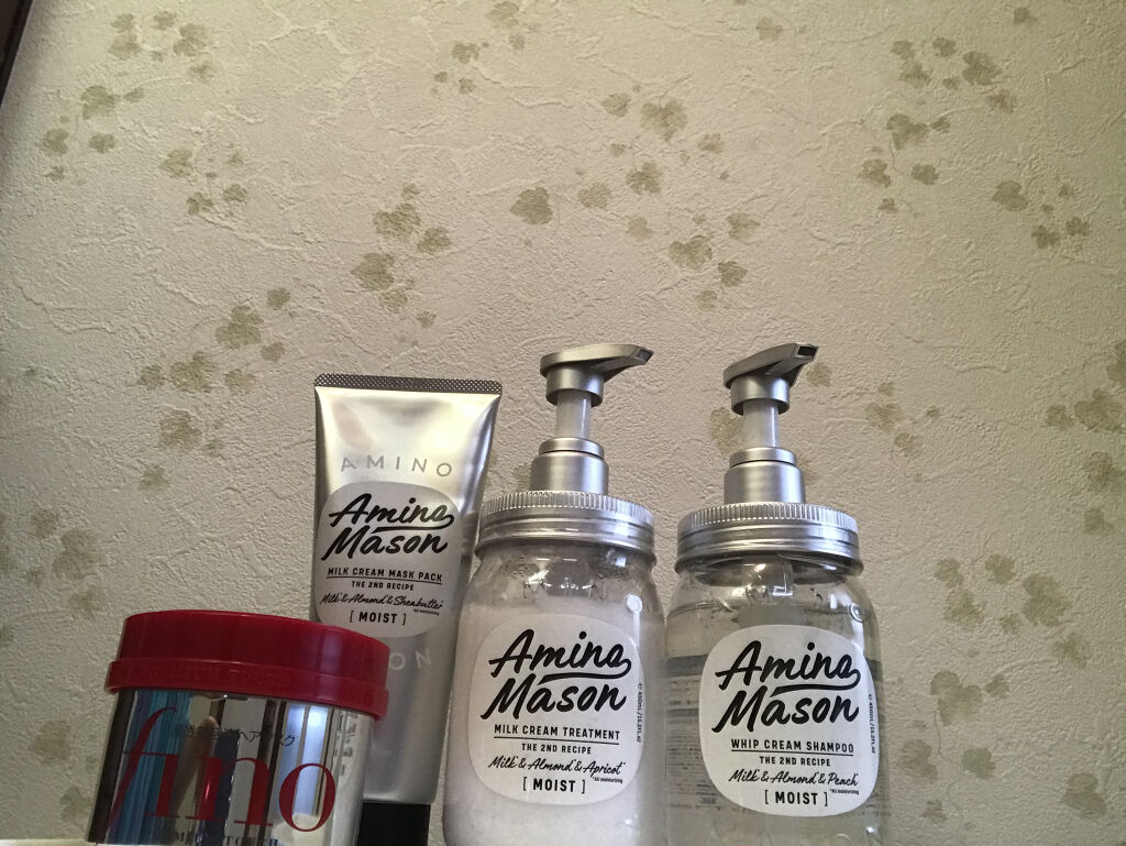 ディープモイスト ミルククリーム マスクパック/アミノメイソン/ヘアマスク・ヘアパックを使ったクチコミ（1枚目）
