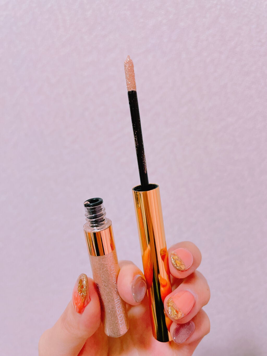 スパークリング アイシャドウ/the SAEM/リキッドアイシャドウを使ったクチコミ(3枚目)