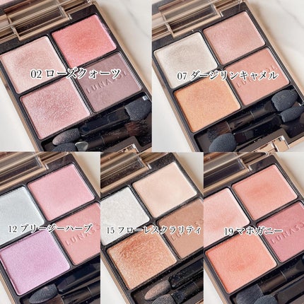 アイカラーレーション/LUNASOL/アイシャドウパレットを使ったクチコミ(3枚目)