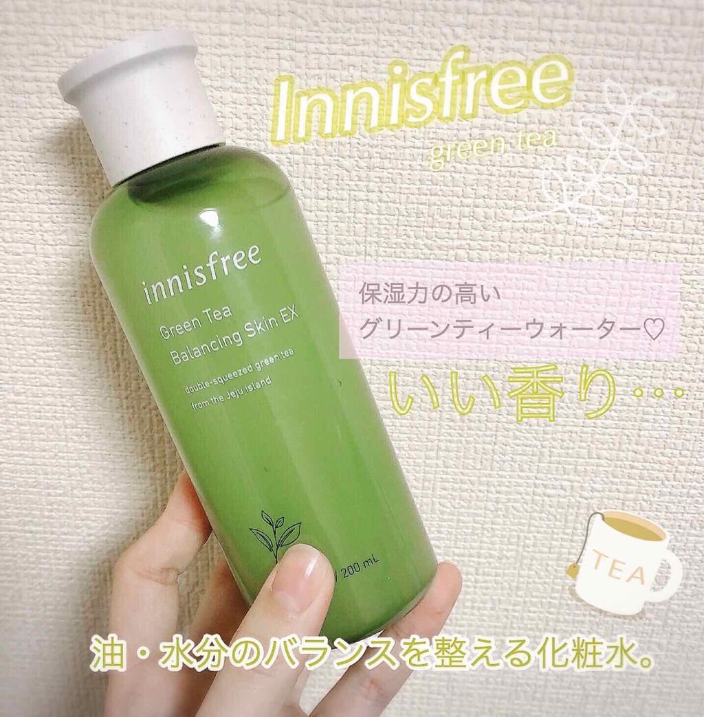 グリーンティー バランシングスキン/innisfree/化粧水を使ったクチコミ（1枚目）