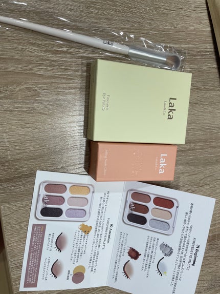 フォーエバー6アイパレット 01 ビギニング/Laka/アイシャドウパレットを使ったクチコミ(1枚目)