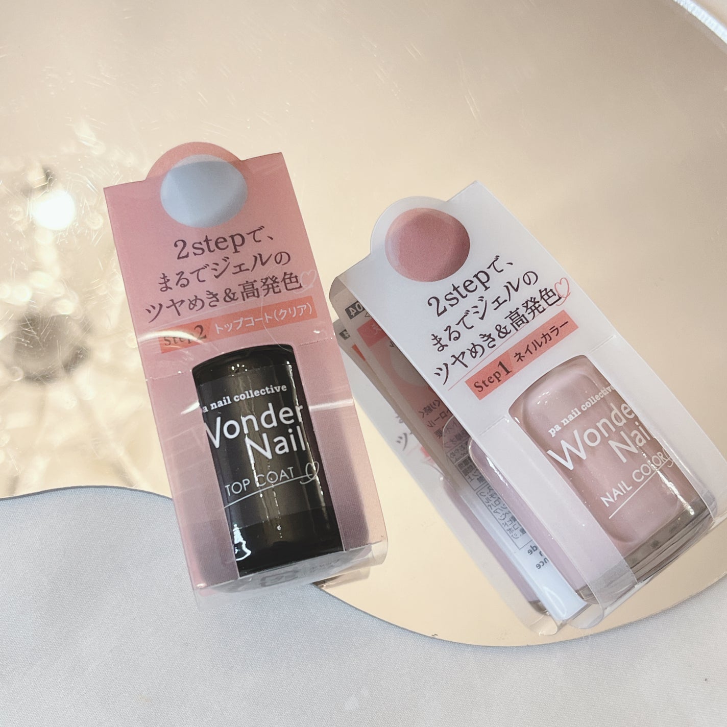 pa ワンダーネイル トップコート/pa nail collective/ネイルトップコートを使ったクチコミ(2枚目)