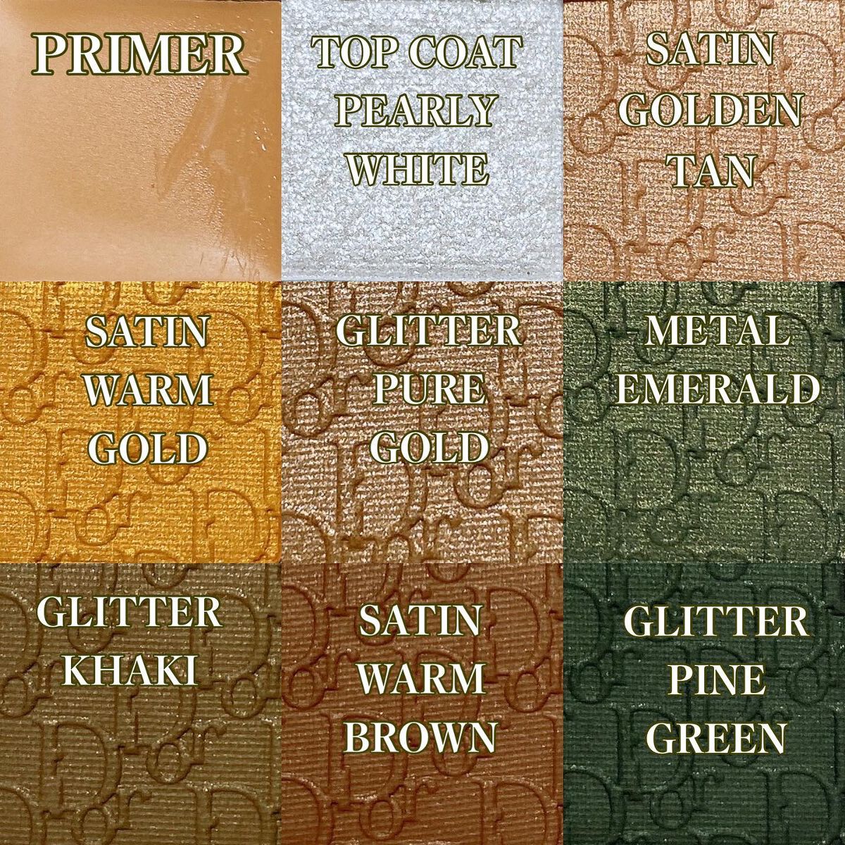 ディオール バックステージ アイ パレット 008 カーキ/Dior/アイシャドウパレットを使ったクチコミ（2枚目）