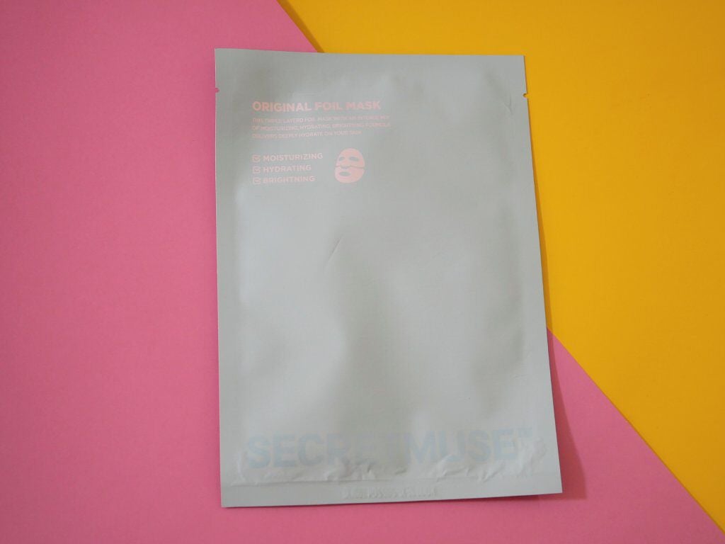 シークレットミューズ オリジナルフォイルマスク/SECRET MUSE/シートマスク・パックを使ったクチコミ(1枚目)