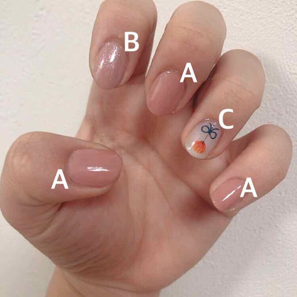 しずくネイルシール/キャンドゥ/ネイルシールを使ったクチコミ（2枚目）