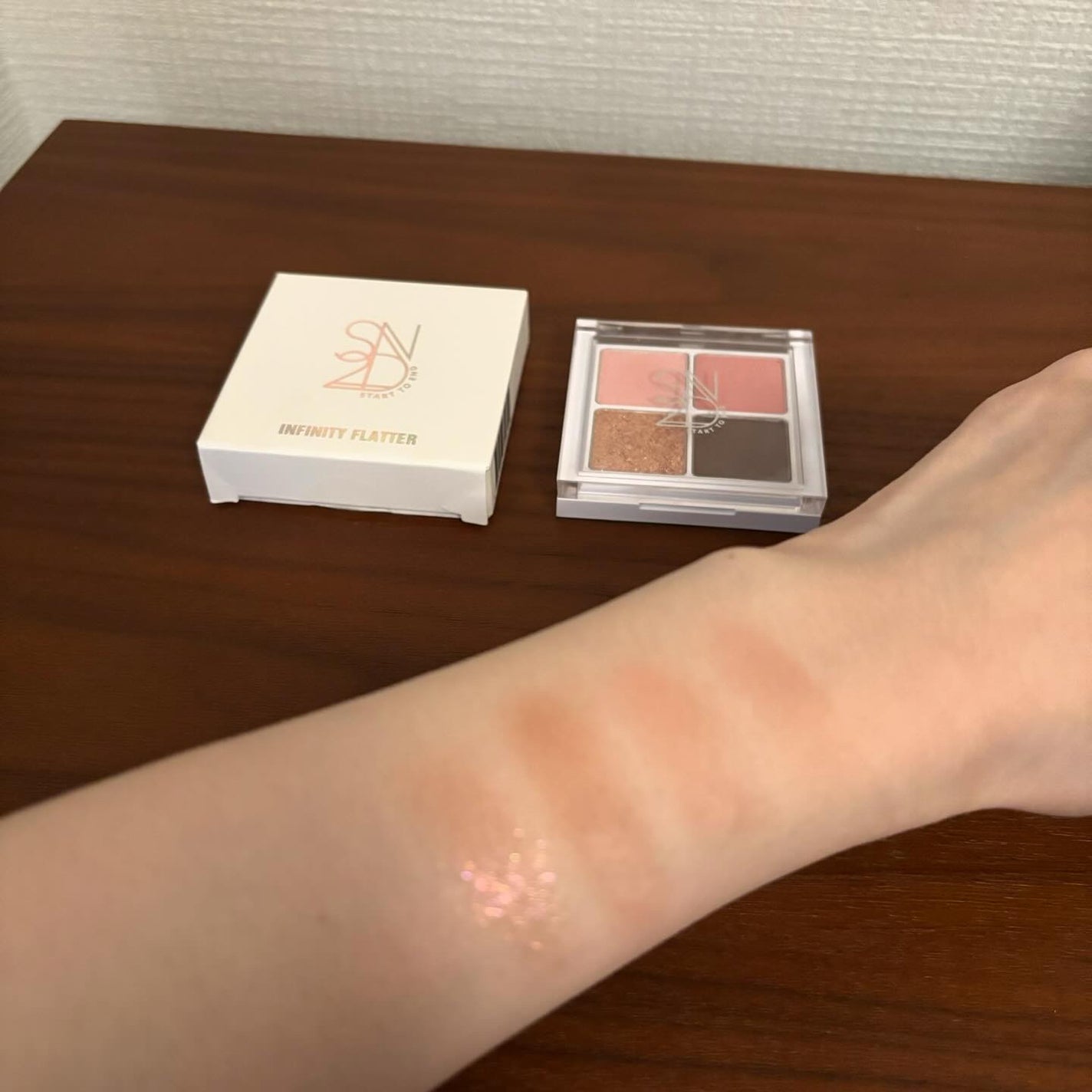 インフィニティフラター/S2ND/アイシャドウパレットを使ったクチコミ(3枚目)