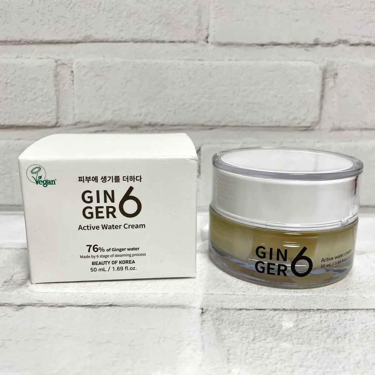 アクティブウォータークリーム/GINGER6/フェイスクリームを使ったクチコミ（1枚目）