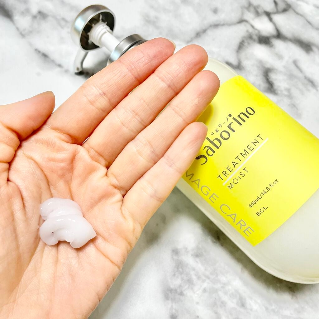 ハヤラクシャンプー モイスト/トリートメント モイスト/サボリーノ/市販シャンプーを使ったクチコミ(4枚目)