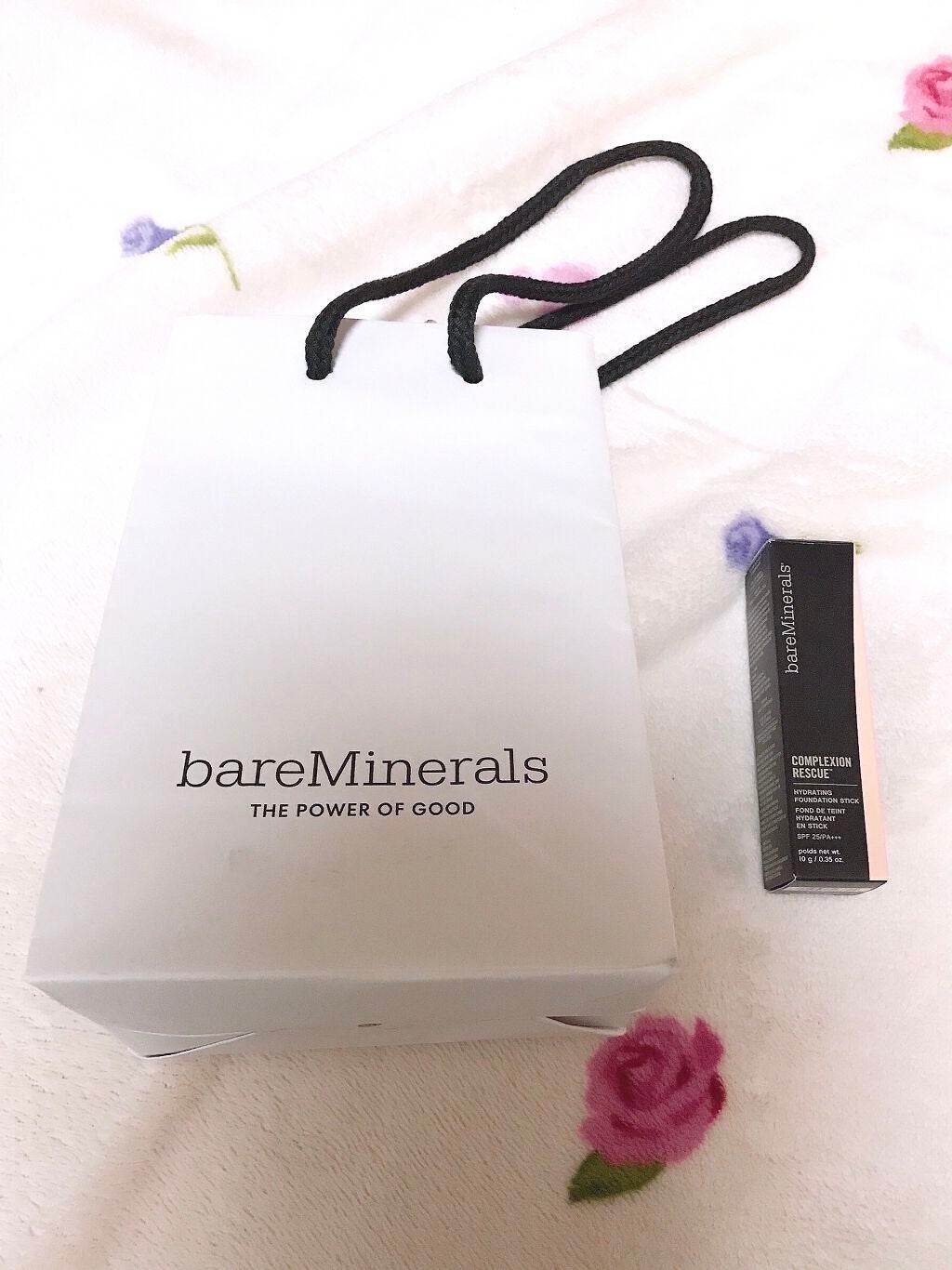 CR ハイドレイティング ファンデーション スティック/bareMinerals/その他ファンデーションを使ったクチコミ(4枚目)