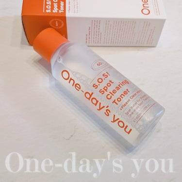 One-day's you SOSスポットクリアトナーのクチコミ「\\新ライン🍅//
One-day's you(ワンデイズユー)からニキビケア用の新しいスキン.....」（3枚目）