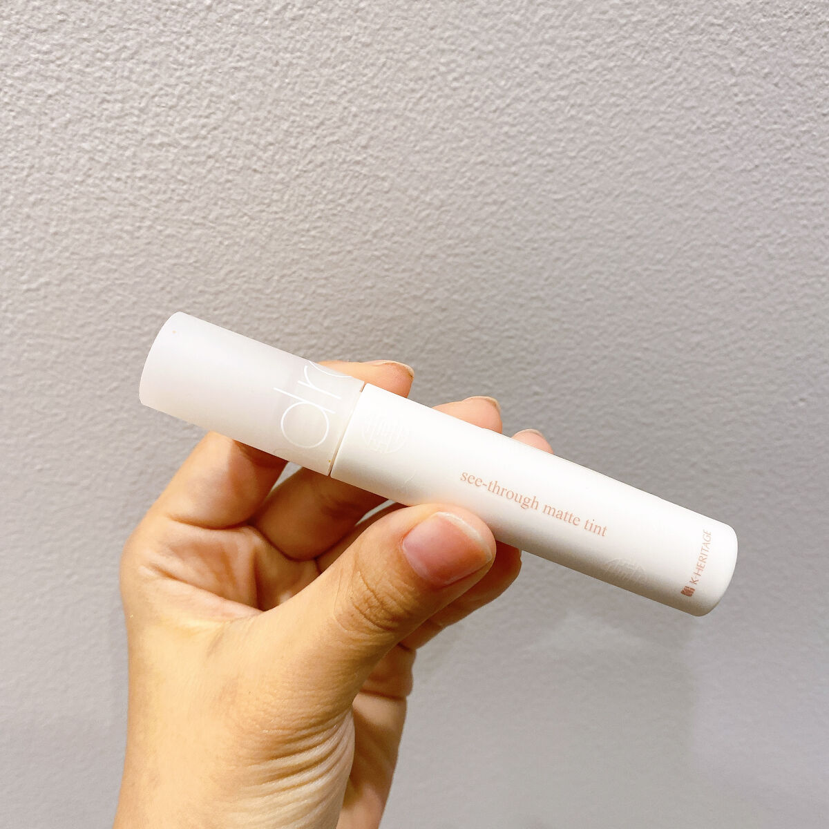 シースルーマットティント 韓服エディション/rom&nd/リップティントを使ったクチコミ（1枚目）