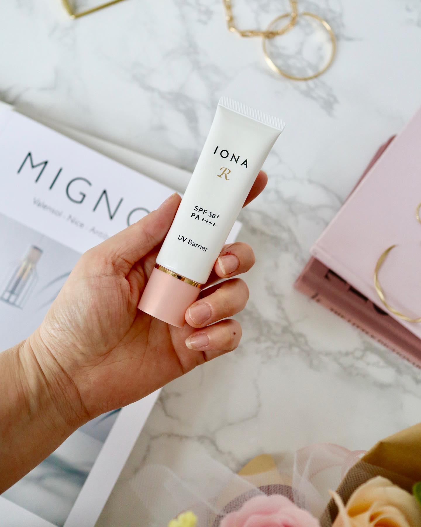 UV バリア/イオナR (イオナアール)/日焼け止めクリームを使ったクチコミ（2枚目）