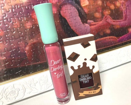 ディアダーリン ウォータージェルティント (アイスティント)/ETUDE/口紅を使ったクチコミ(1枚目)